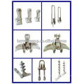 power guy wire line fitting hot-dip zinc steel L type triangle type yoke plate electric transmission line tower hardware